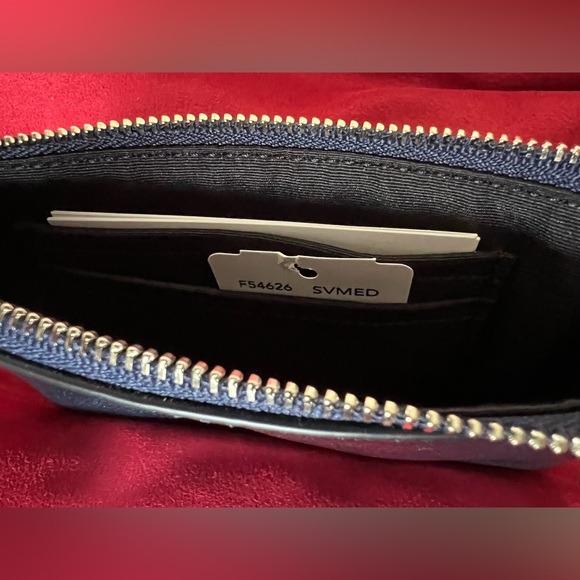 Coach Leather Wristlet in Blue - Picture 4 of 6